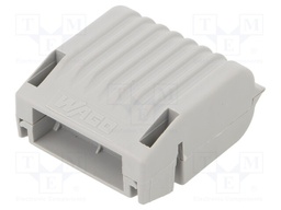 Insulation boot; 221,2273; grey; Conform to: RoHS,VDE; IPX8