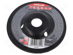 Grinding wheel; 125mm; prominent,with rasp