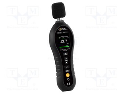 Meter: sound level; LCD 2"; Sound level: 30÷130dB; 210x32x64mm