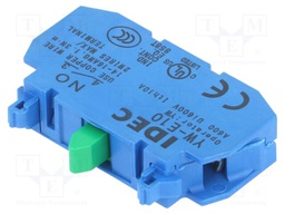 Contact Block, YW and CW Series, 1NO, Screw Terminals
