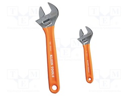 Wrench: adjustable; 27mm,38mm; handles with plastic pads; 2pcs.