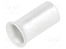 Bootlace ferrule; non-insulated; crimped; L: 10.5mm; Øint: 4mm