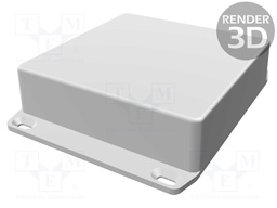 Enclosure: multipurpose; with fixing lugs; 1590; X: 120mm; Y: 120mm