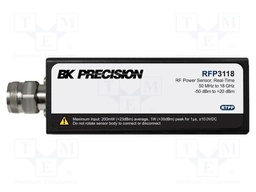 RF peak power sensors; 50MHz÷18GHz