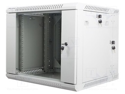 Enclosure: rack cabinet; Standard: 19"; 9U; grey; Z: 600mm; X: 600mm