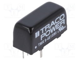 Converter: DC/DC; 9W; Uin: 18÷75V; 24VDC; Iout: 375mA; SIP8; 5.9g