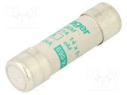 Fuse: fuse; aM; 6A; 690VAC; cylindrical,industrial; 14x51mm