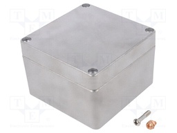 Enclosure: multipurpose; X: 120mm; Y: 122mm; Z: 81mm; 68; aluminium