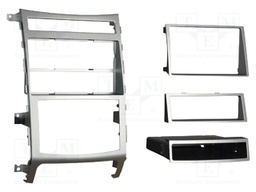 Radio frame; Hyundai; 2 DIN; silver