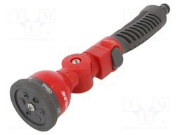 Adjustable spray; Mat: ABS,PP; number of operation modes: 6