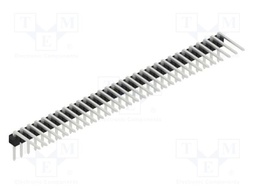 Connector: pin strips; pin header; male; PIN: 30; 2.54mm; THT; 1x30