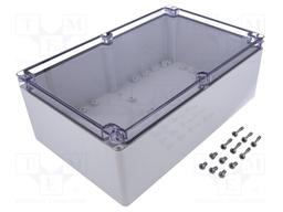 Enclosure: multipurpose; X: 160mm; Y: 250mm; Z: 90mm; EURONORD; grey
