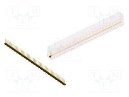Connector: pin strips; pin header; male; PIN: 22; 2mm; SMT; 1x22