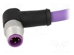 Plug; M12; PIN: 4; male; B code-Profibus; 10m; Insulation: PVC