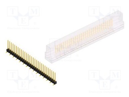 Connector: pin strips; pin header; male; PIN: 29; 2.54mm; SMT; 1x29