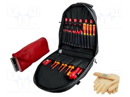 Kit: general purpose; Pcs: 35; insulated; bag