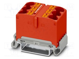 Splice terminal: rail; 57A; 800V; push-in; PA; L: 25.1mm; 0.5÷16mm2