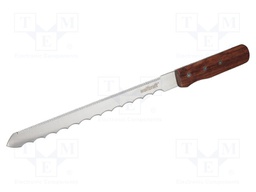 Knife; roofing,brick; for insulating materials; 275mm