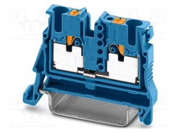 Splice terminal: rail; 24A; 800V; push-in; PA; 0.14÷4mm2; ways: 1