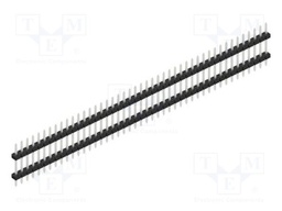 Connector: pin strips; pin header; male; PIN: 45; 2mm; THT; 1x45
