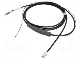 Cable; 3m; DIN plug,Fakra female; Car brand: universal