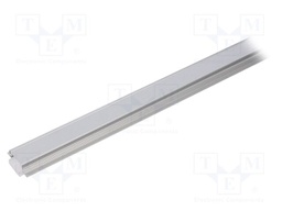 Profiles for LED modules; white; recessed; natural; L: 2m