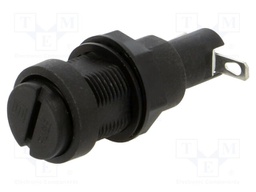 Fuse holder; cylindrical fuses; 10A; on panel; -40÷85°C; UL94V-0