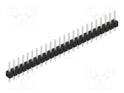 Connector: pin strips; pin header; male; PIN: 24; 2.54mm; THT; 1x24