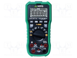 Digital multimeter; USB; LCD (6600),with a backlit; True RMS