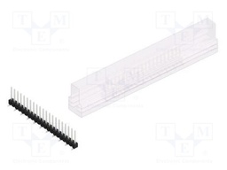 Connector: pin strips; pin header; male; PIN: 21; 2.54mm; SMT; 1x21