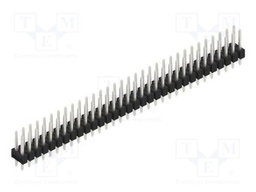 Connector: pin strips; pin header; male; PIN: 64; 2.54mm; THT; 2x32