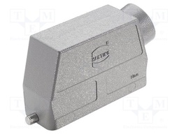 Enclosure: for Han connectors; Han; size 24B; for cable; high