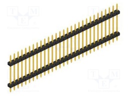 Connector: pin strips; pin header; male; PIN: 29; 2mm; THT; 1x29