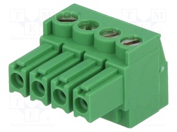 Pluggable terminal block; Contacts ph: 3.5mm; ways: 4; straight