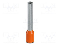 Tip: bootlace ferrule; insulated; copper; 4mm2; Bit len: 18mm