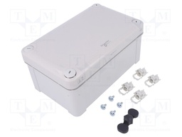 Enclosure: multipurpose; X: 121mm; Y: 192mm; Z: 87mm; polycarbonate