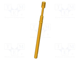 Test needle; Operational spring compression: 4mm; 8A; Ø: 2mm; 1.5N