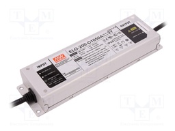 Power supply: switched-mode; LED; 199.5W; 95÷190VDC; 525÷1050mA
