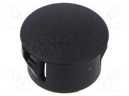 Accessories: stopper; H: 10.3mm; push-in,snap-fastener; black