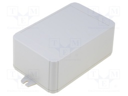 Enclosure: multipurpose; X: 80mm; Y: 125mm; Z: 50mm; ABS; grey; IP54