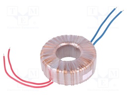 Transformer: toroidal; 120VA; 230VAC; 12V; 10A; 1.3kg; Leads: cables