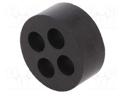 Insert for gland; with metric thread; Size: M40; IP54; Holes no: 4