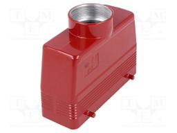 Enclosure: for HDC connectors; 180 °C; size 104.27; M40; straight