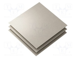 Shielding mat; 80x80x1mm; Permeability: 10; self-adhesive; EFS