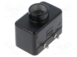 Enclosure: for HDC connectors; Han M; IP65; Colour: black