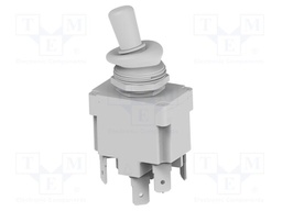 Switch: toggle; Pos: 2; DPDT; ON-ON; 15A/115VAC; 20A/28VDC; -35÷60°C