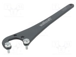 Double-arbor key; for angle grinder