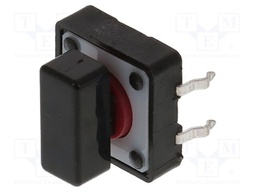 Microswitch TACT; SPST-NO; Pos: 2; 0.05A/12VDC; THT; 2.55N; 9.65mm