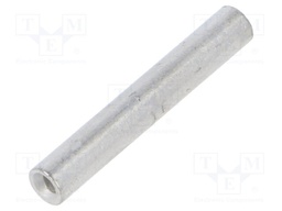 Tip: butt splice; copper; 2.5mm2; tinned; crimped; for cable