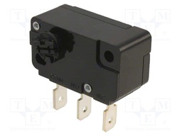 Microswitch SNAP ACTION; without lever; SPDT; 0.5A/125VAC; Pos: 2